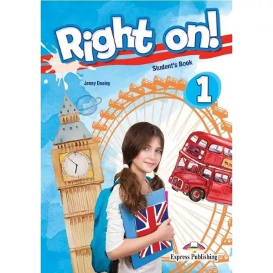 Right On! 1. Student's Book + DigiBook - Jenny Dooley