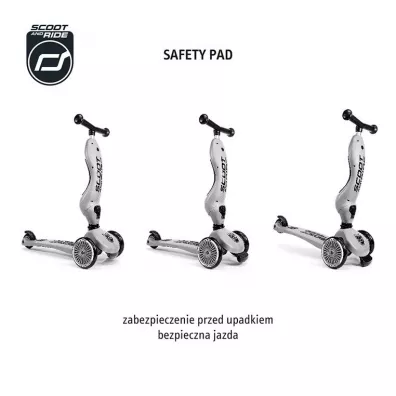 Highwaykick 1 2w1 Jedzik i hulajnoga trjkoowa 1-5 lat Peach Scootandride
