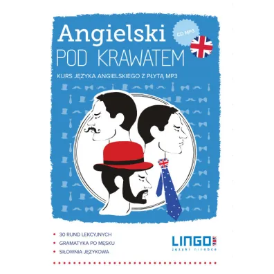 Angielski pod krawatem ksi��ka + CD - Gabriela Oberda