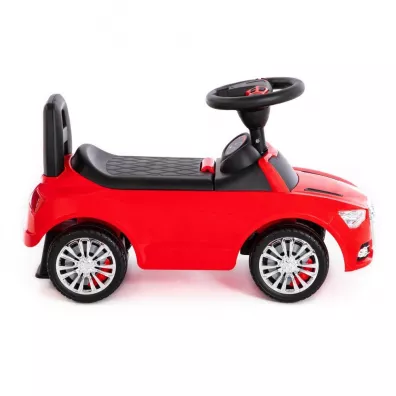Polesie 84545 Samochd-jedzik SuperCar Nr2 z sygnaem dwikowym (czerwony)