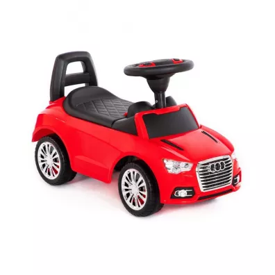 Polesie 84545 Samochd-jedzik SuperCar Nr2 z sygnaem dwikowym (czerwony)
