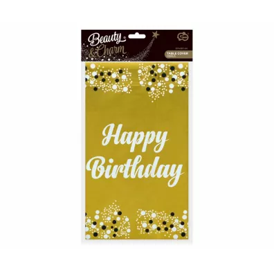Godan Obrus foliowy B&C Happy Birthday ��ty 137x183 cm