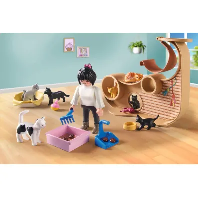 Playmobil My Life Kocia kawiarnia 71744