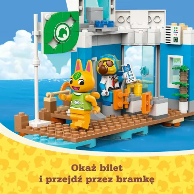 LEGO Animal Crossing Lot z Dodo Airlines 77051