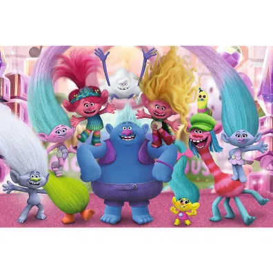Puzzle maxi 24 el. W �wiecie Trolli Trefl
