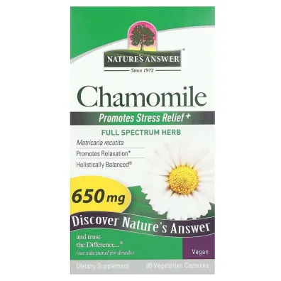 Natures Answer Chamomile - Rumianek Suplement diety 90 kaps.