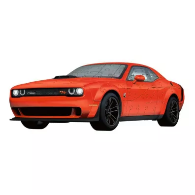 Puzzle 3D Pojazdy: Dodge Challenger R/T Scat Pack Widebody Ravensburger