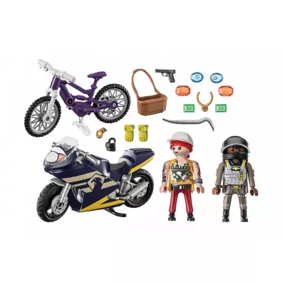 Playmobil City Action Starter Pack Jednostka specjalna ze z�odziejem bi�uterii 71255