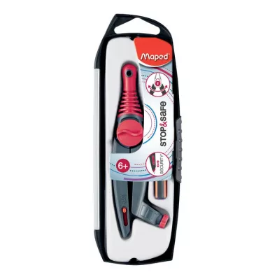 Maped Cyrkiel stop&safe + o�owek pude�ko