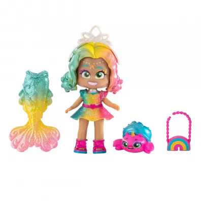 Kookyloos. Kooky Mermaids. Syrena Coral lalka, figurka