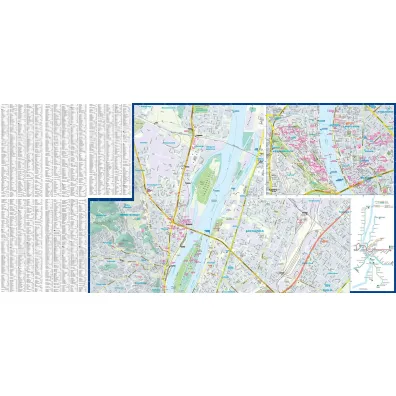 comfort!map Plan miasta Budapeszt 1:13 000