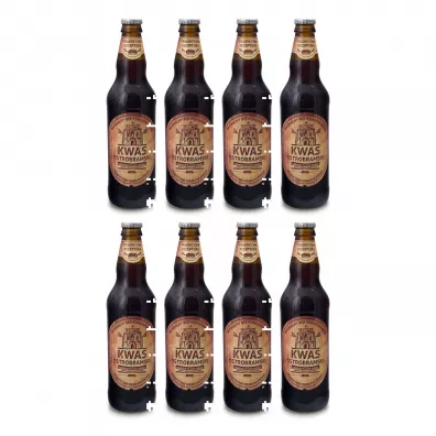 Pbe Kwas chlebowy ostrobramski Zgrzewka 8 x 500 ml