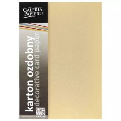 Karton ozdobny A4 250 g zoty Galeria Papieru op.20 ark. ARGO 200776 ARG