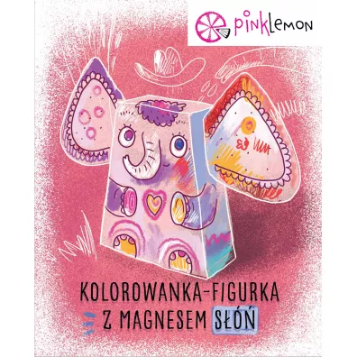 Figurka z magnesem zwierzak do kolorowania So