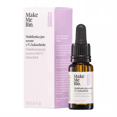 Make Me Bio Bloomi Multifunkcyjne serum z 1% bakuchiolu - Queen B 15 ml