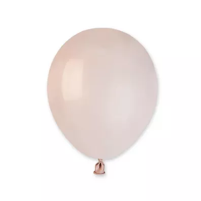 Balony pastelowe jasnorowe 12,5cm
