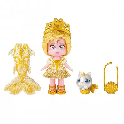 Kookyloos. Kooky Mermaids. Syrena Jewel lalka, figurka