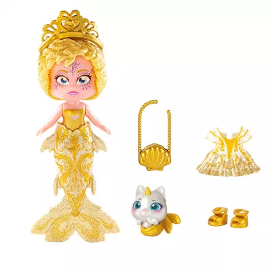 Kookyloos. Kooky Mermaids. Syrena Jewel lalka, figurka
