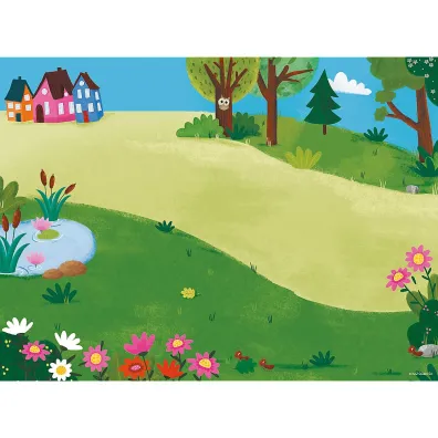 Puzzle magnetyczne - Treflikowy dzie�