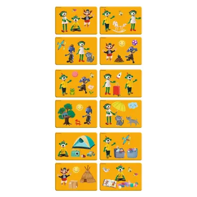 Puzzle magnetyczne - Treflikowy dzie�