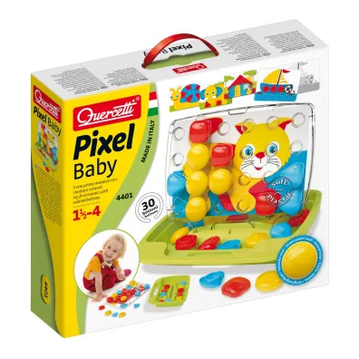 Mozaika Pixel Baby Basic. Kotek Quercetti