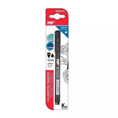 Mp Main Paper Marker precyzyjny kaligraficzny czarny 1.0mm