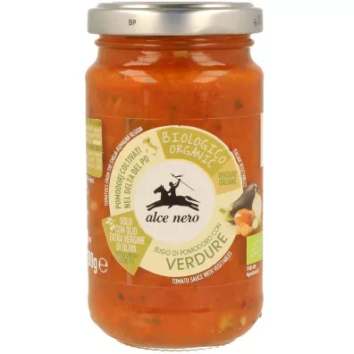 Alce Nero Sos pomidorowy z warzywami (verdure) 350 g Bio