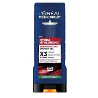 Loreal �el pod prysznic Hydra Hyaluronic Men Expert 400 ml