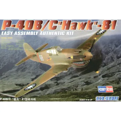 Model plastikowy P-40B/C Hawk- 81 Hobby Boss
