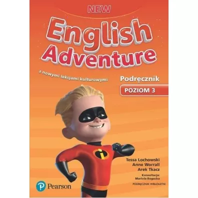 New English Adventure 3. Ksi��ka ucznia z kodem do eDesku