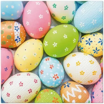 Paw Serwetki Lunch Tete a Tete Wielkanoc Family Eggs 33x33 20szt./op.