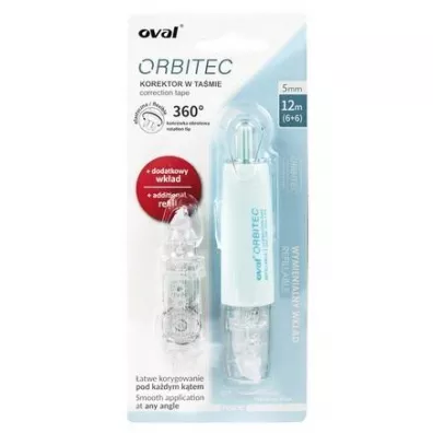 Korektor Oval Orbitec w tamie + wkad