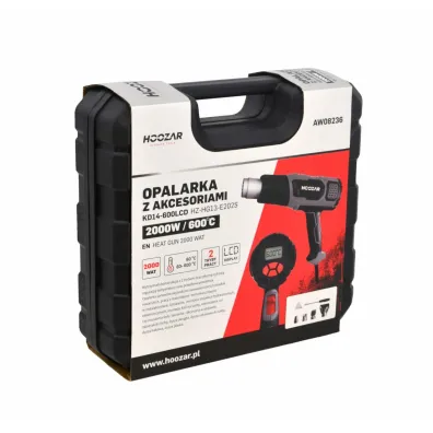 Hoozar Opalarka 2000w z reg. i akc.wy�wietlacz lcd