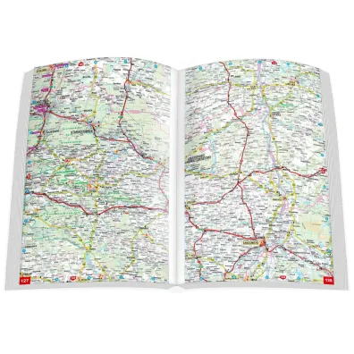 Polska Atlas Samochodowy dla Profesjonalist�w 1:200 000 wydanie 2026/2027