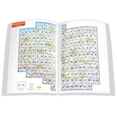 Polska Atlas Samochodowy dla Profesjonalist�w 1:200 000 wydanie 2026/2027