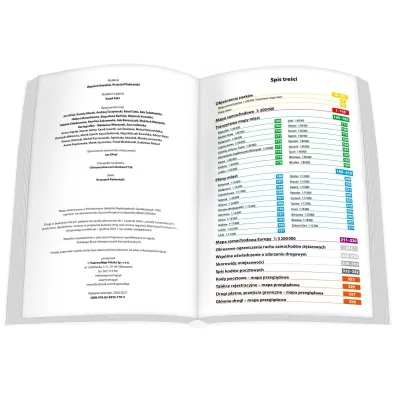 Polska Atlas Samochodowy dla Profesjonalist�w 1:200 000 wydanie 2026/2027
