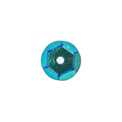Cekiny t�czowe T 80 niebieski 8mm, 10g