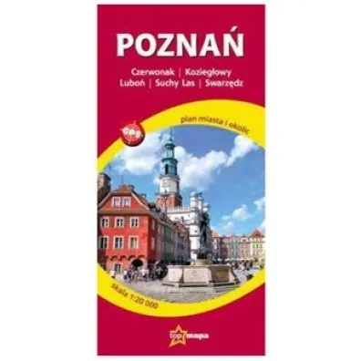 Pozna� plan miasta i okolic 1:20 000