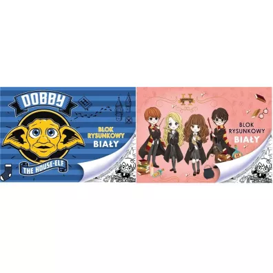 Beniamin Blok rysunkowy A4 Harry Potter bia�y 20 kartek