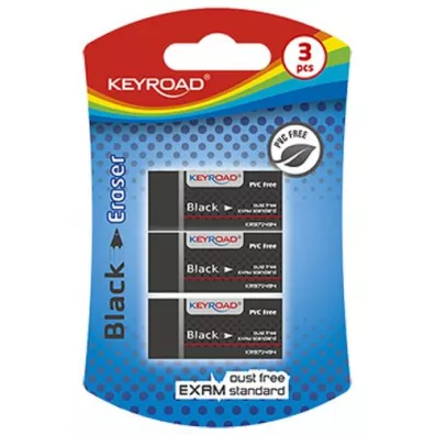 Keyroad Gumka uniwersalna 3 szt.