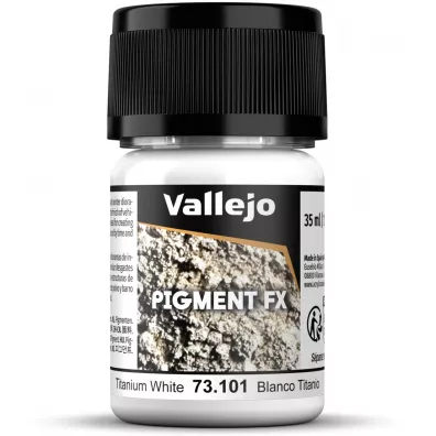 Vallejo: 73.101 - Pigment FX - Titanium White 35ml