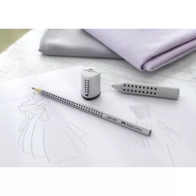 Faber-Castell Gumka Grip 2001 - szara (187100 FC)