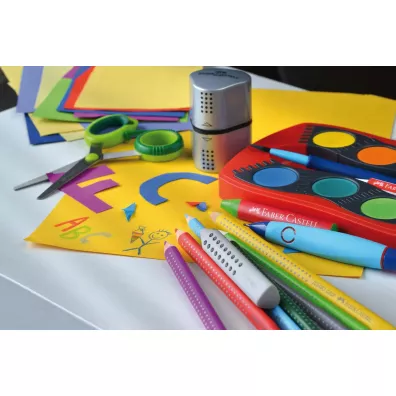 Faber-Castell Gumka Grip 2001 - szara (187100 FC)