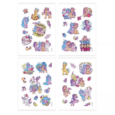 Zestaw tatua�y zmywalnych dla dzieci My Little Pony Maksik
