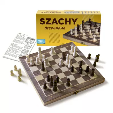 Szachy drewniane