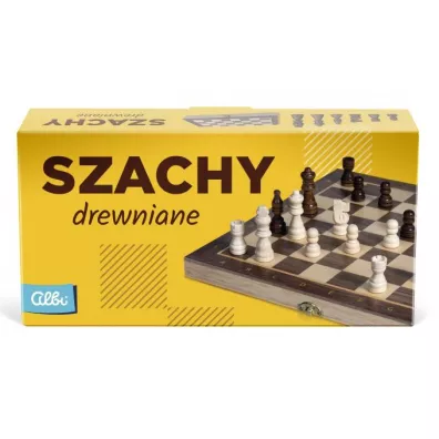 Szachy drewniane