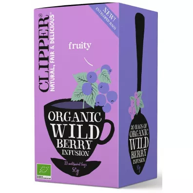 Clipper Herbatka z borwk 20 x 2,5 g Bio