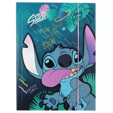 Teczka tekturowa A4 z gumk� Disney Core Stitch 3
