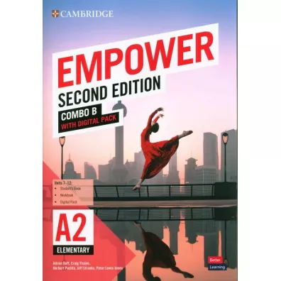 Empower. Second Edition. Elementary A2. Combo B with Digital Pack - Herbert Puchta, Peter Lewis-Jones, Jeff Stranks, Adrian Doff, Craig Thaine