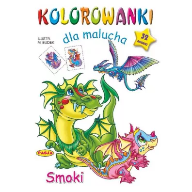 Smoki kolorowanki dla malucha - Mariola Budek